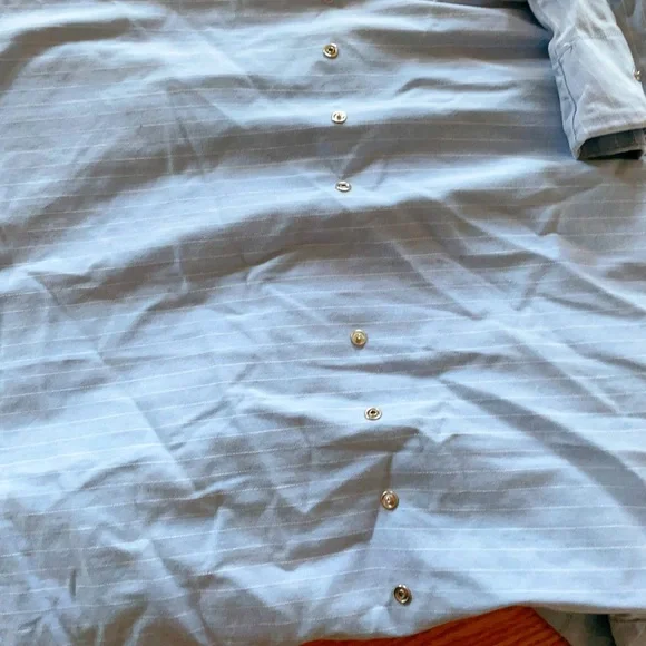 Striped Snap button mini dress - Picture 6 of 8